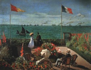 サンタドレスのテラス